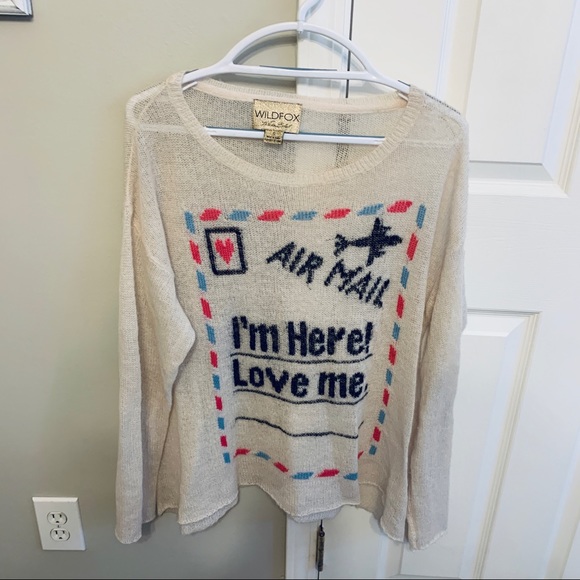 Wildfox Sweaters - Wildfox Couture oversized sweater